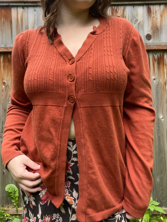 Pumpkin Spice Cardigan
