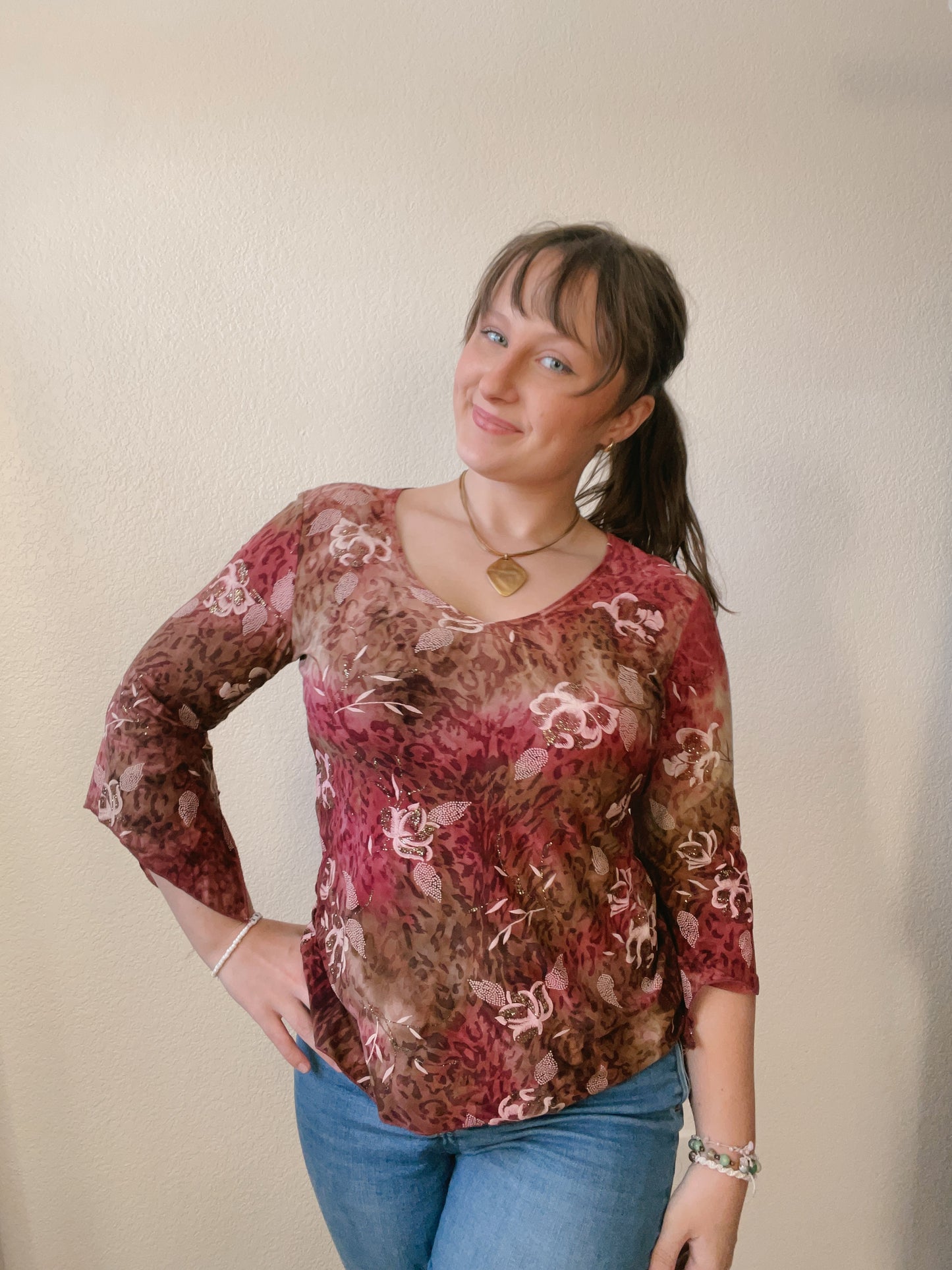 Whimsy and Wild Blouse