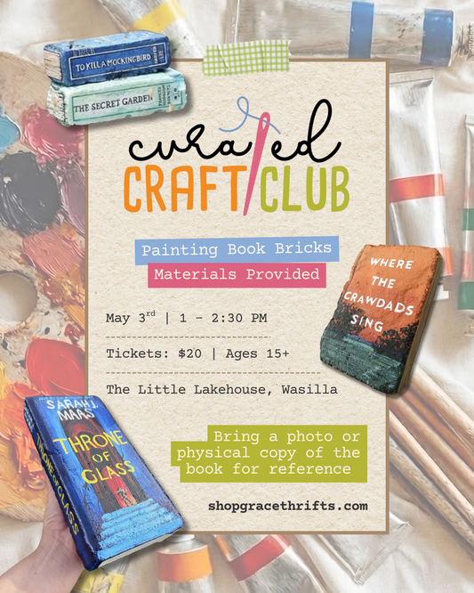 May - Painting Bricks Craft Club