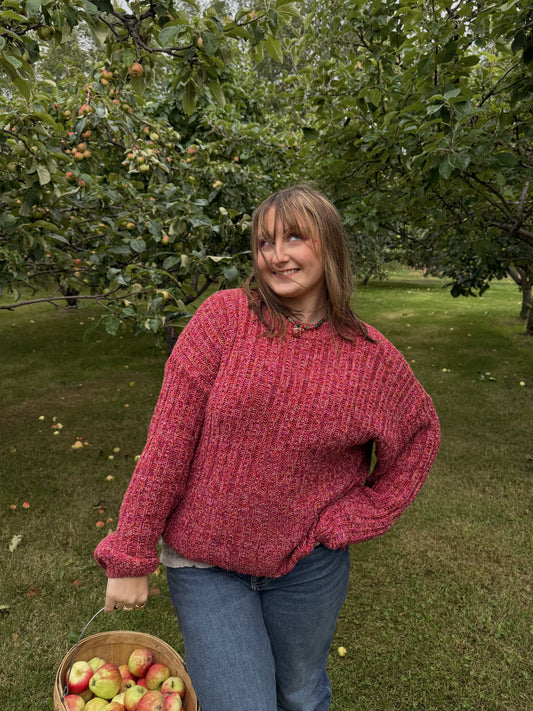 Apple Pie Cable Knit Sweater