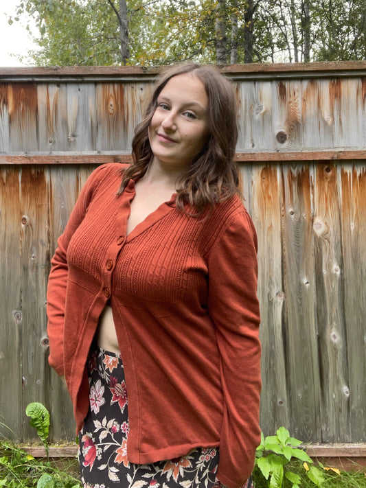 Pumpkin Spice Cardigan