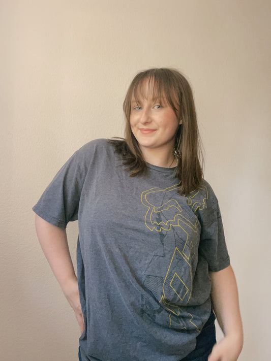 Grey Fox Graphic Tee