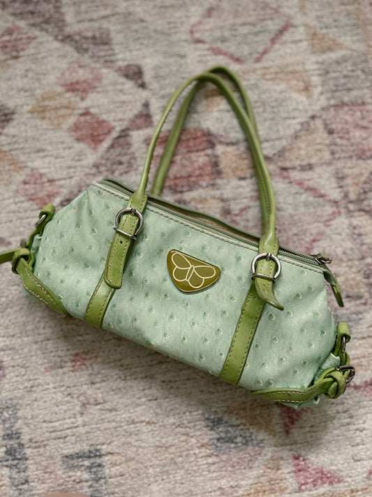 Lime Butterfly Handbag
