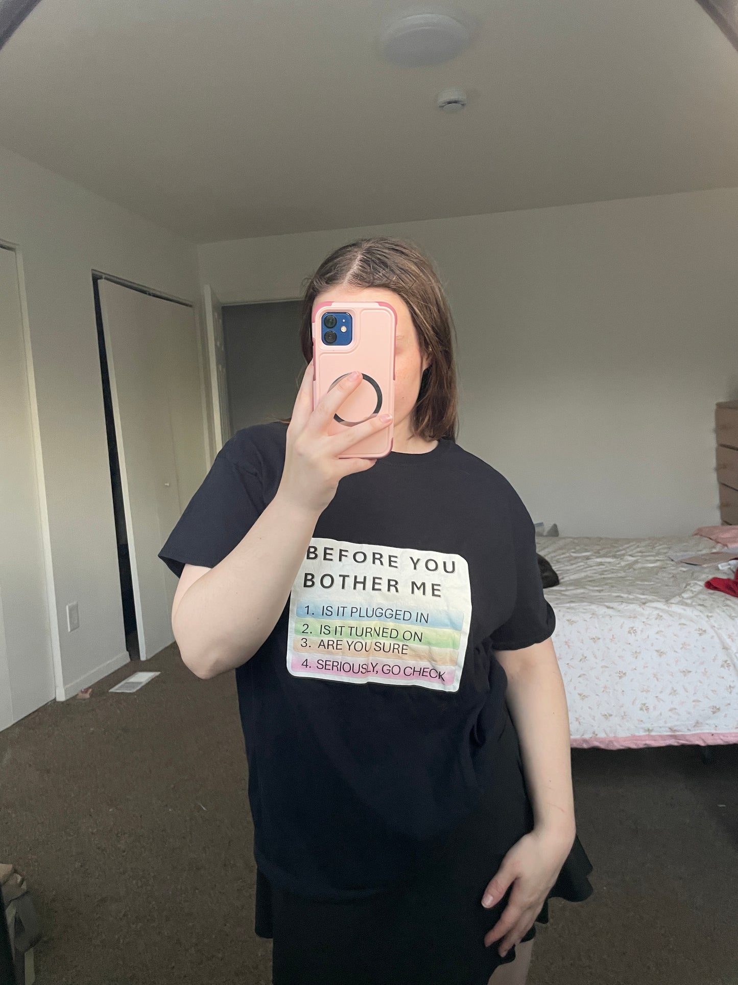 Before You Bother Me Graphic Tee | From the Rack | Grace Thrifts