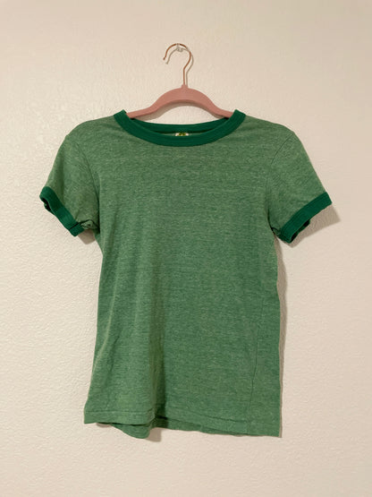 Classic Green Trim Tee | From the Rack | Grace Thrifts