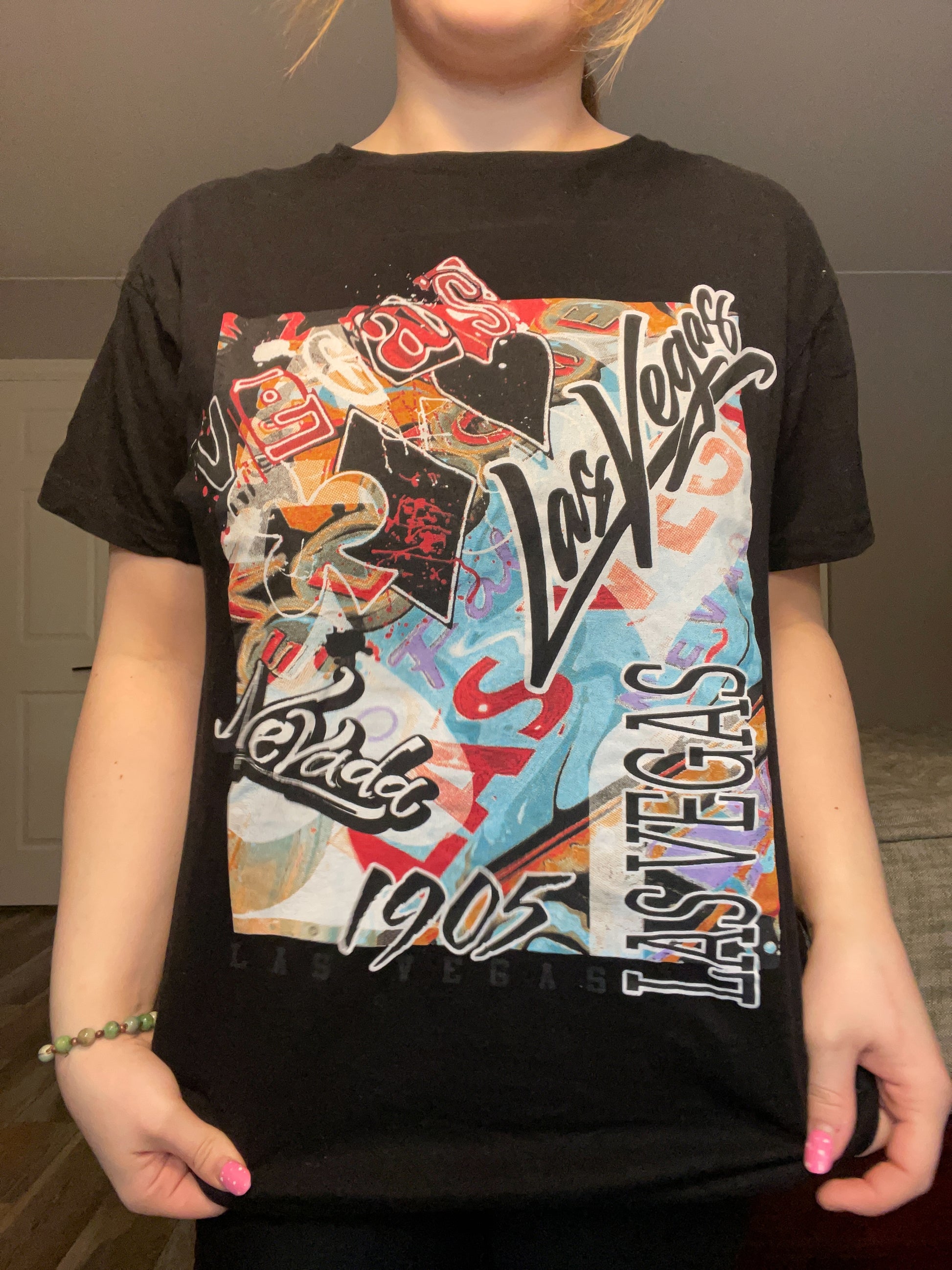 1905 Las Vegas Graphic Tee | From the Rack | Grace Thrifts