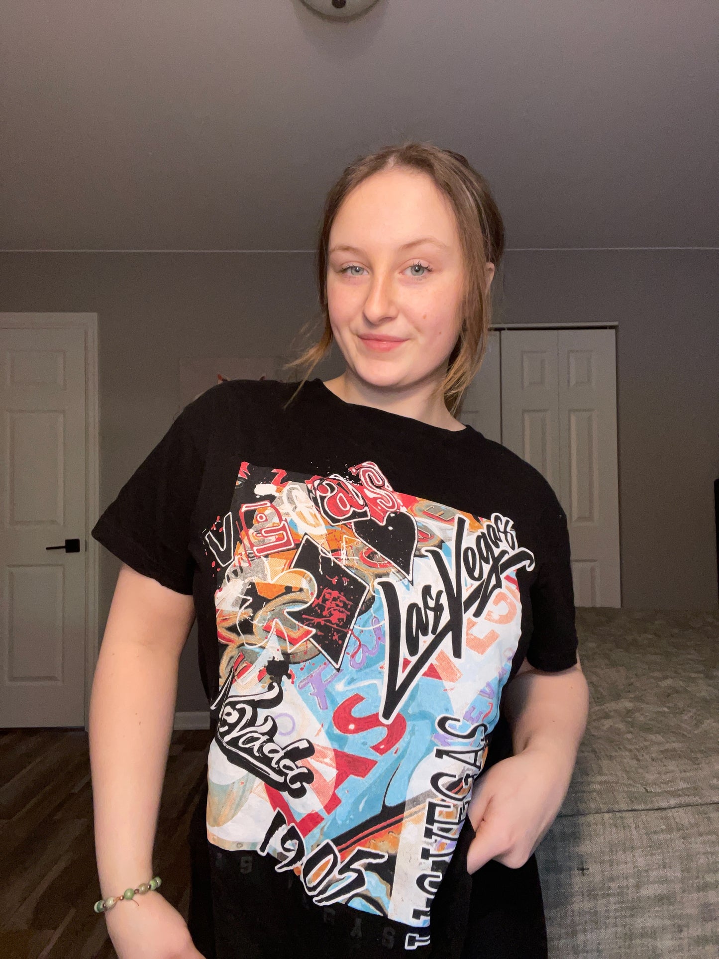 1905 Las Vegas Graphic Tee | From the Rack | Grace Thrifts