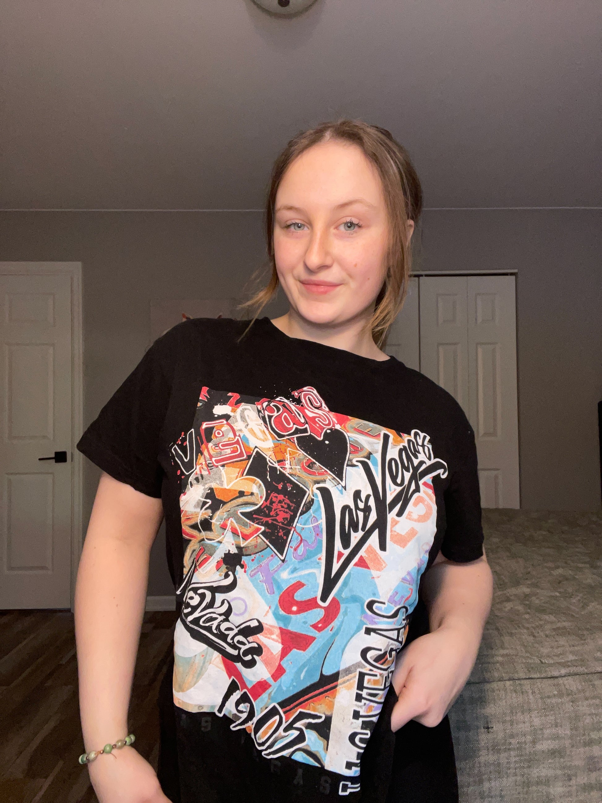 1905 Las Vegas Graphic Tee | From the Rack | Grace Thrifts