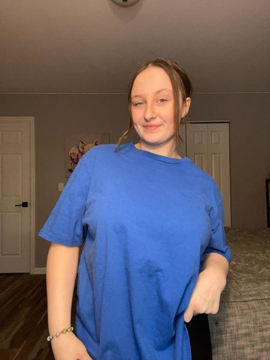 Classic Royal Blue Tee | From the Rack | Grace Thrifts