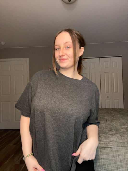 Classic Grey Tee | From the Rack | Grace Thrifts
