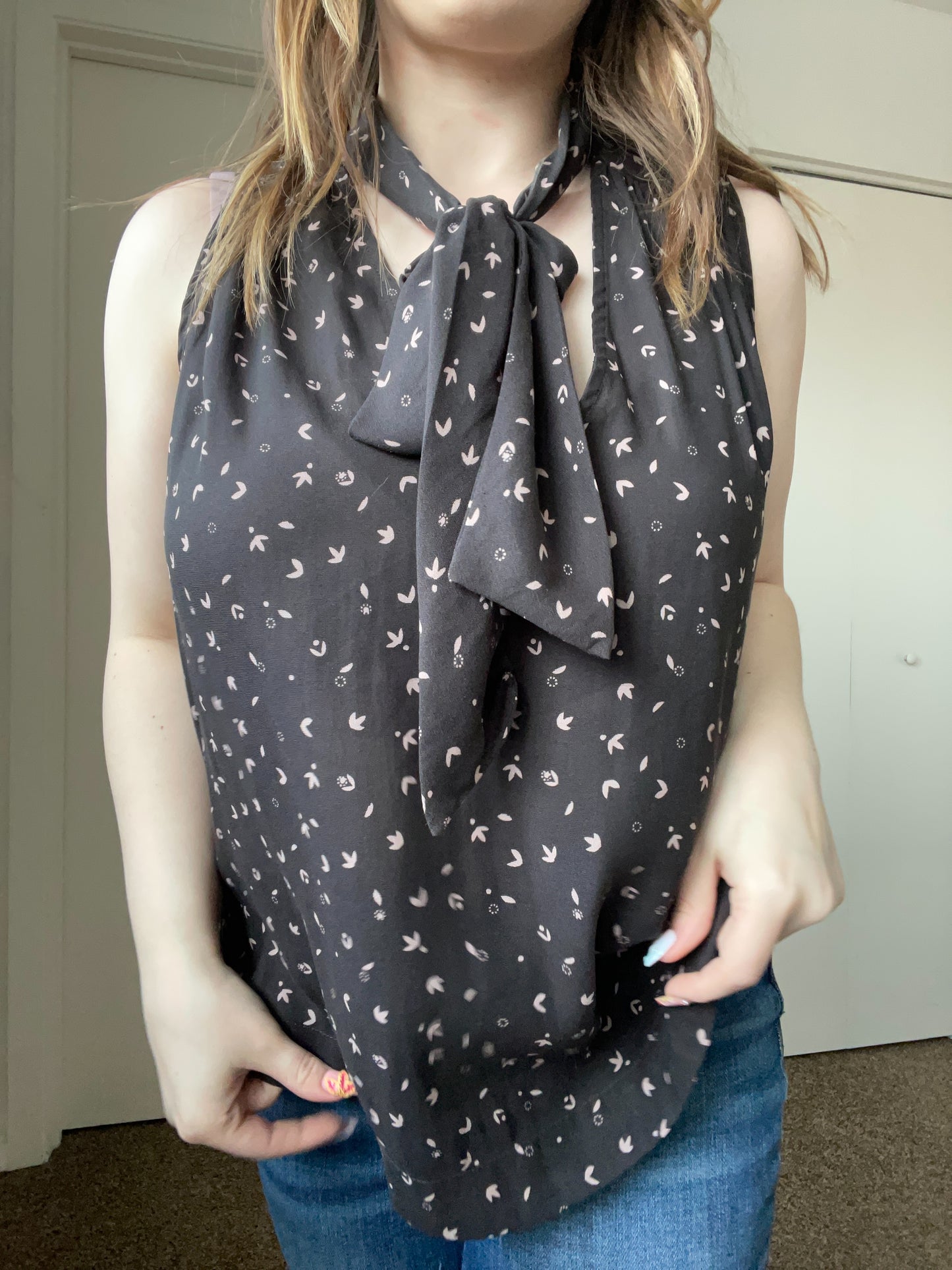 Free People Sleeveless Blouse | From the Rack | Grace Thrifts