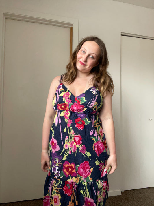 American Eagle Floral Mini Dress | From the Rack | Grace Thrifts