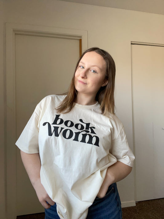 Bookworm Graphic Tee | From the Rack | Grace Thrifts