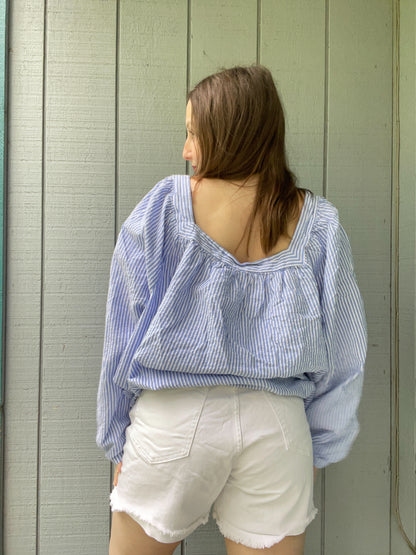 Levi's White Denim Shorts | From the Rack | Grace Thrifts