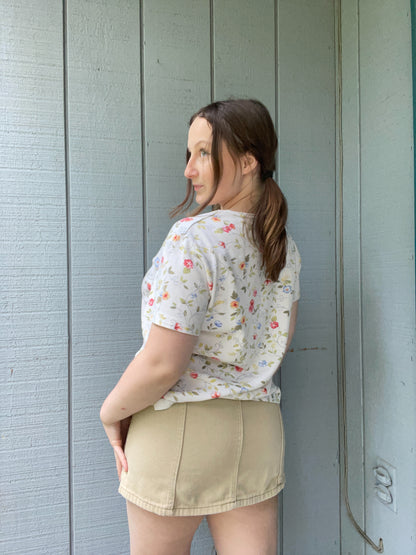 Coquette Cargo Mini Skirt | From the Rack | Grace Thrifts
