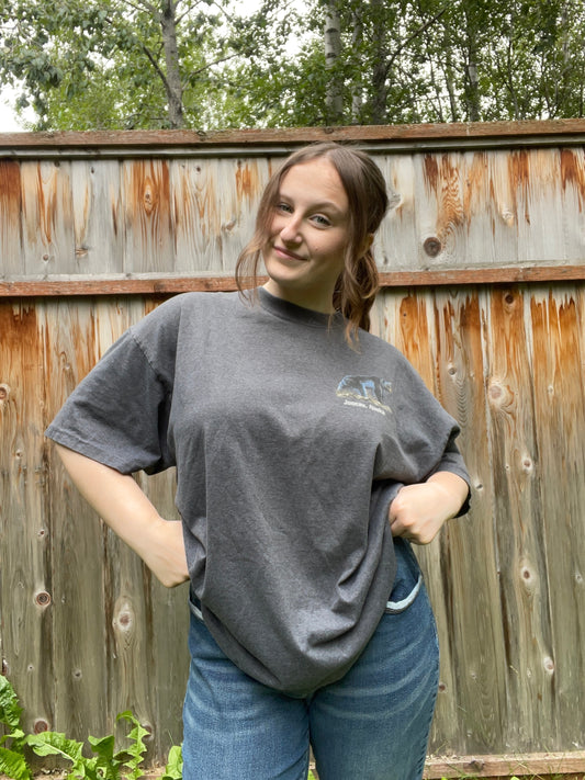 Black Bear Alaska Graphic Tee | From the Rack | Grace Thrifts