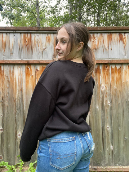 What Is Your Love Language Crewneck | From the Rack | Grace Thrifts