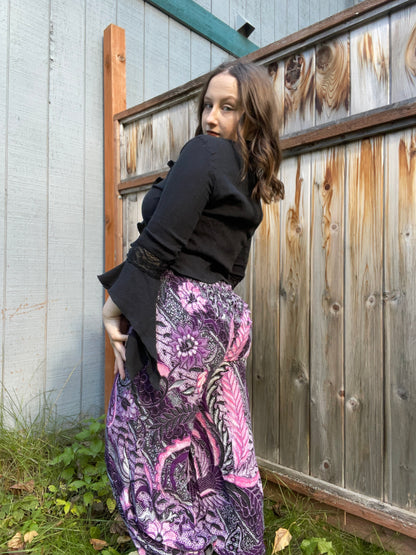 Purple Boho Pants | From the Rack | Grace Thrifts