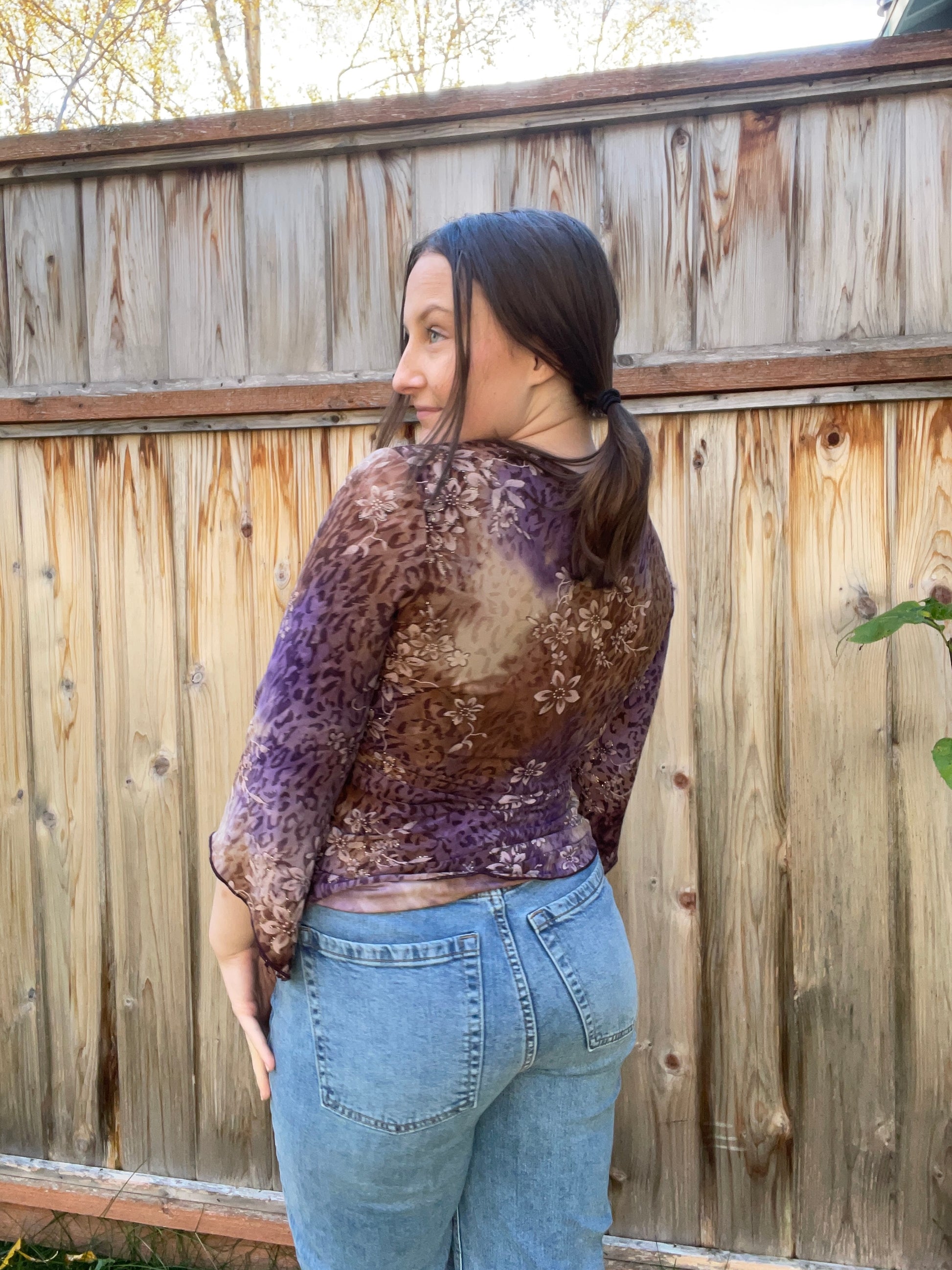 Whimsy and Wild Blouse | From the Rack | Grace Thrifts