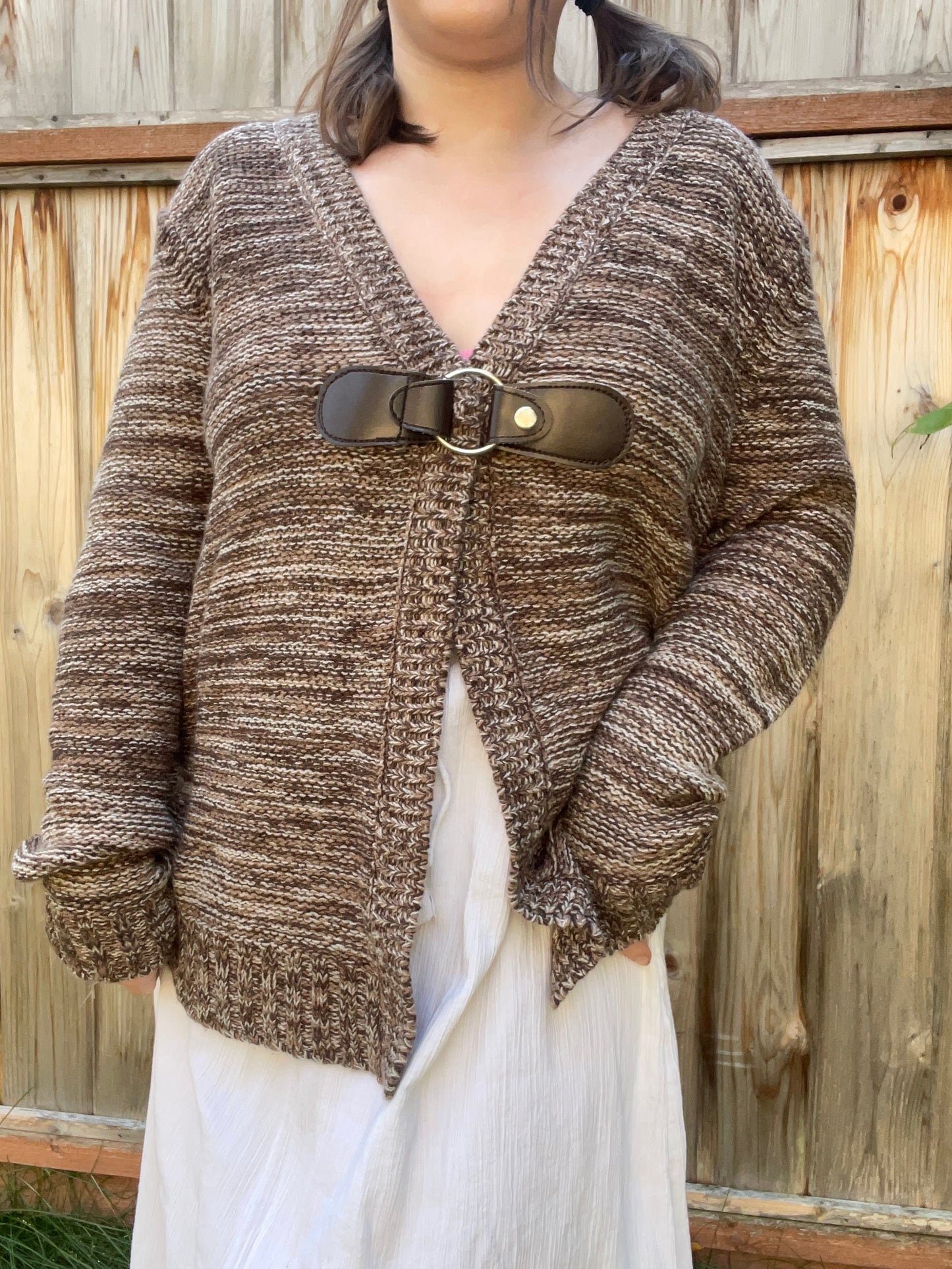 Brown Woodland Cardigan | From the Rack | Grace Thrifts