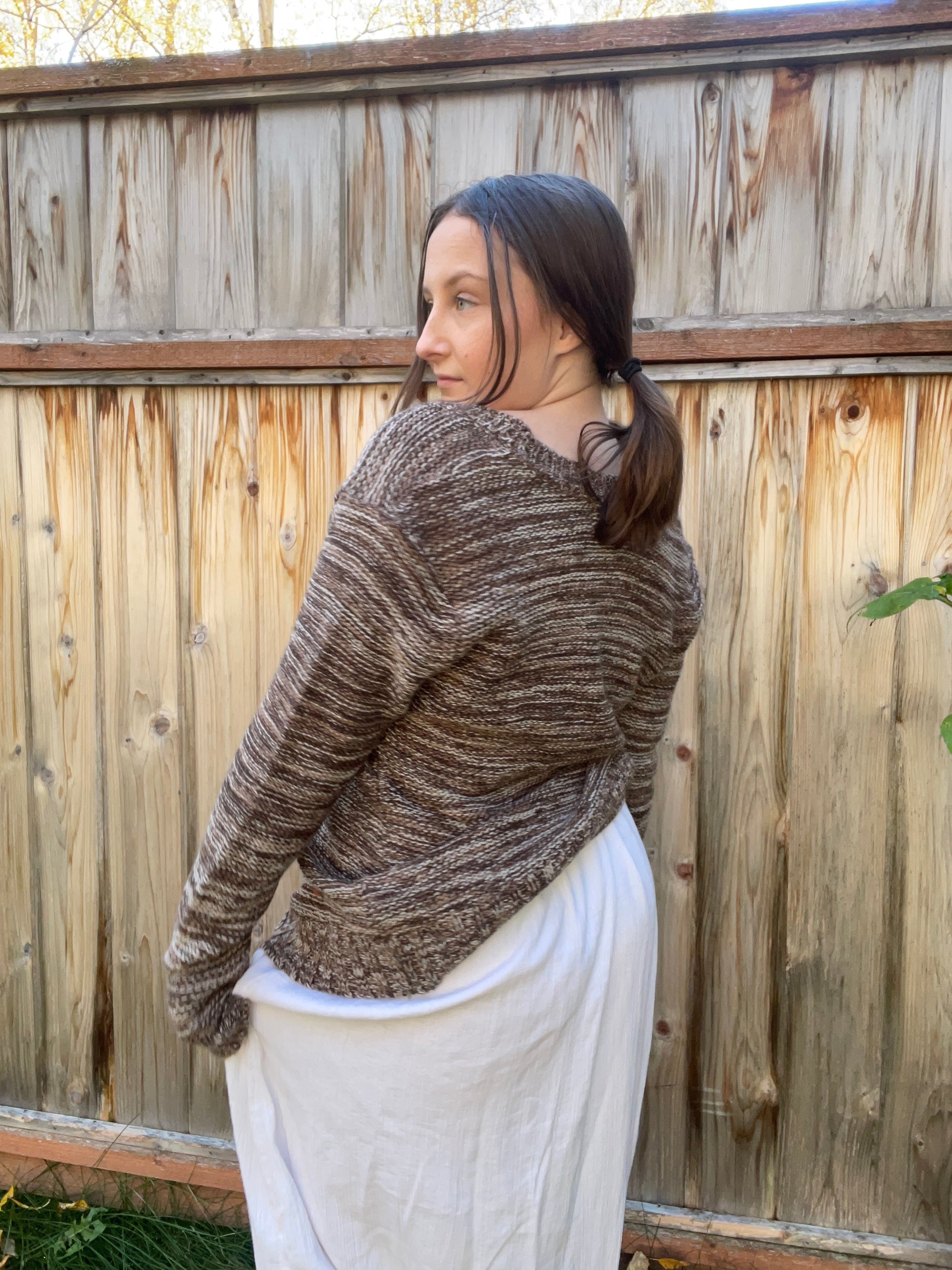 Brown Woodland Cardigan | From the Rack | Grace Thrifts