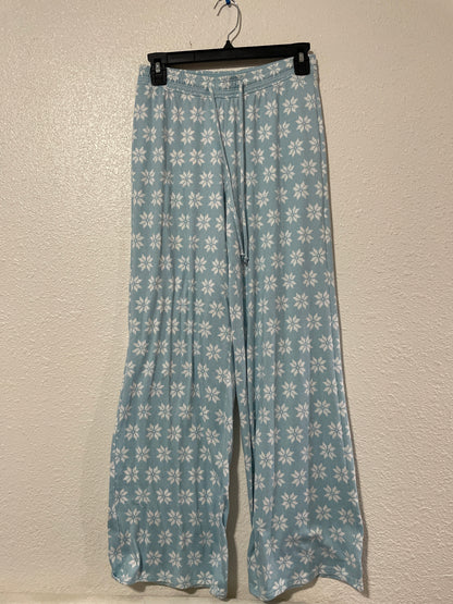 Baby Blue Snowflake Pajama Pants | From the Rack | Grace Thrifts | Wasilla, AK