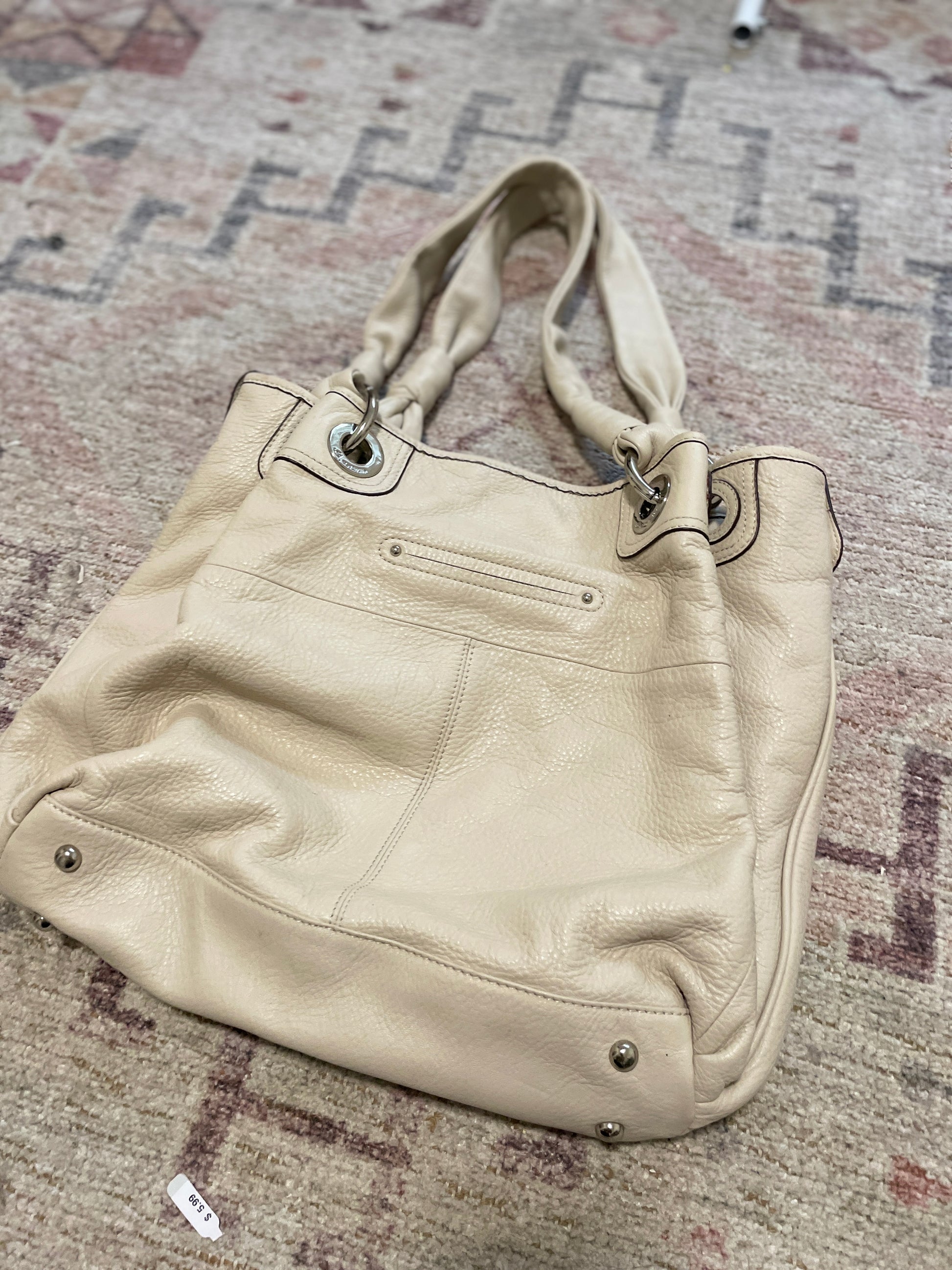 Off White Large Purse | From the Rack | Grace Thrifts