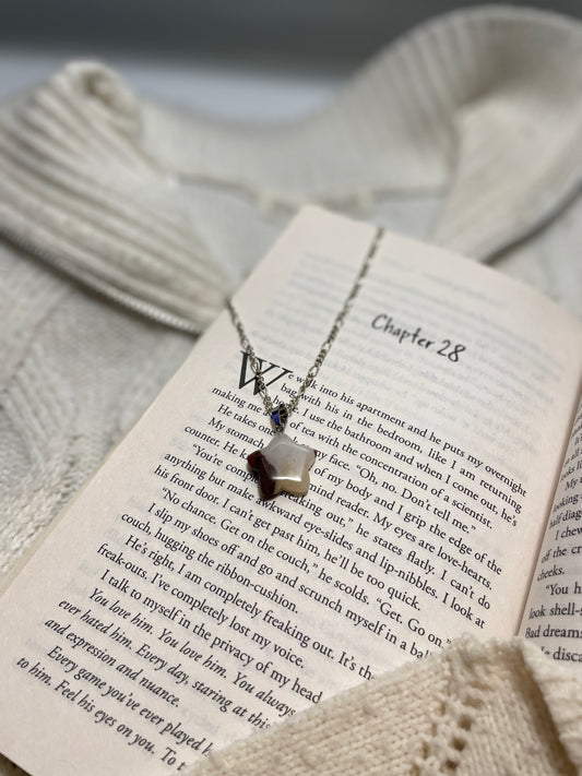 Hand Blown Glass Star Necklace | From the Rack | Grace Thrifts
