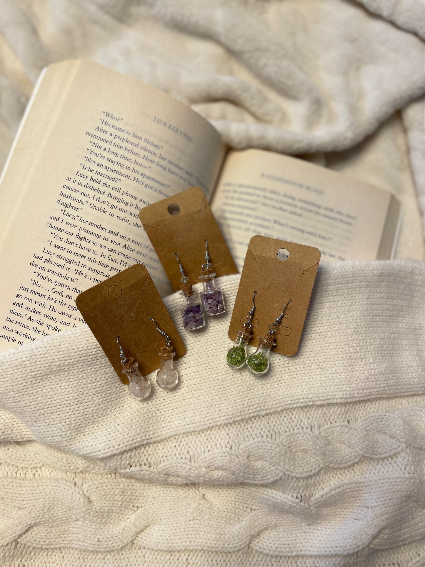 Fantasy Potion Earrings | From the Rack | Grace Thrifts