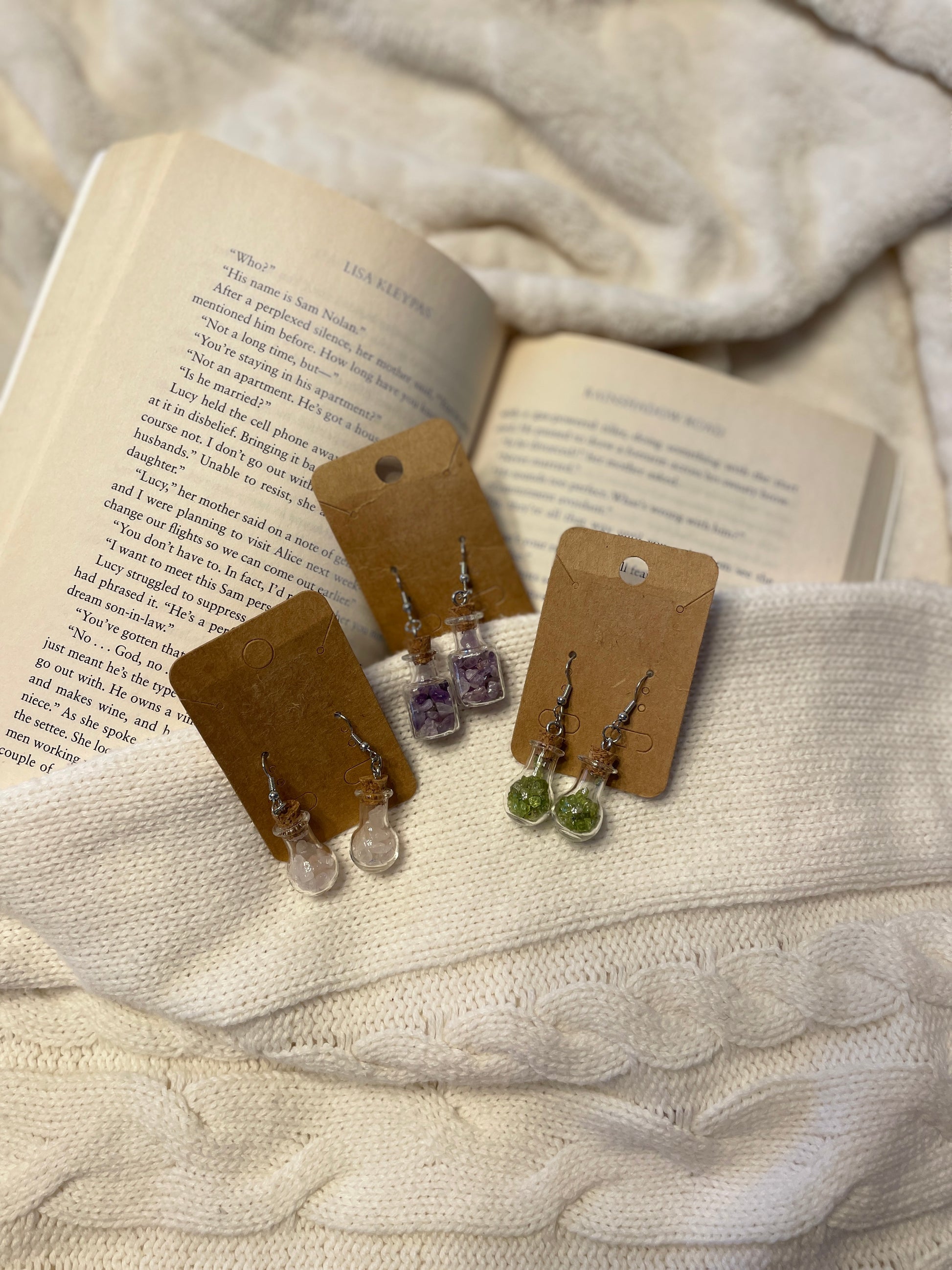 Fantasy Potion Earrings | From the Rack | Grace Thrifts