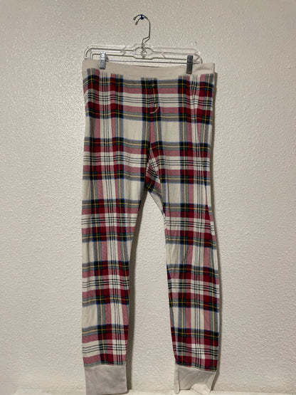 Cream Plaid Pajama Pants | From the Rack | Grace Thrifts