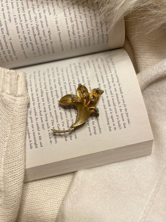 Vintage Floral Brooches | From the Rack | Grace Thrifts