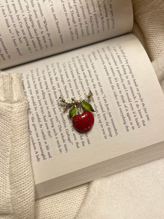 Vintage Gerry's Apple Brooch | From the Rack | Grace Thrifts