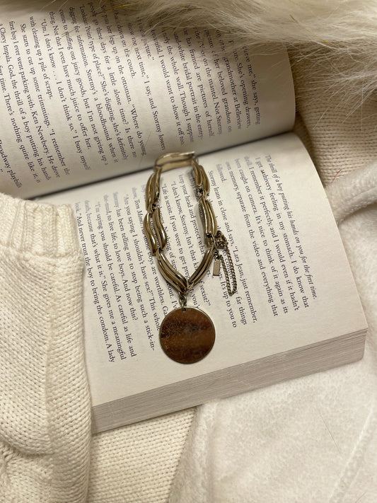 Signed Monet Gold Tone Bracelet | From the Rack | Grace Thrifts