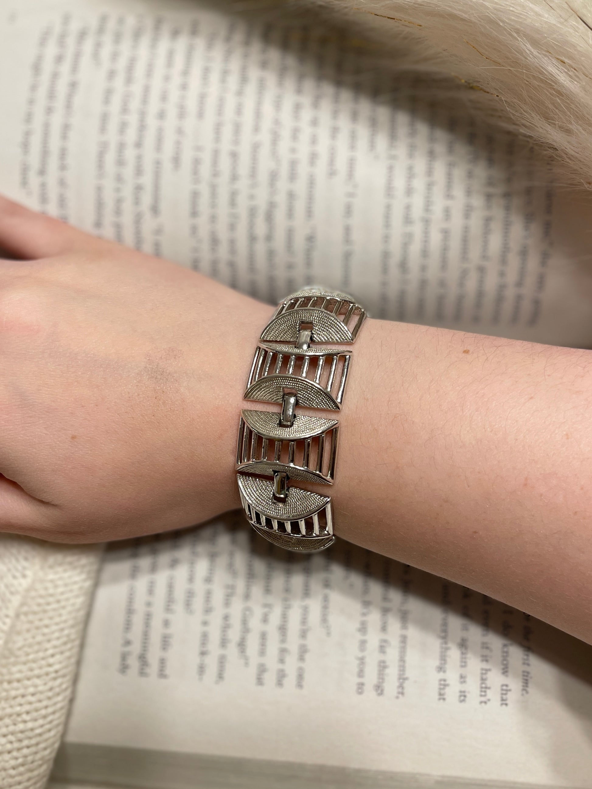 Vintage Silver Sarah Coventry Bracelet | From the Rack | Grace Thrifts