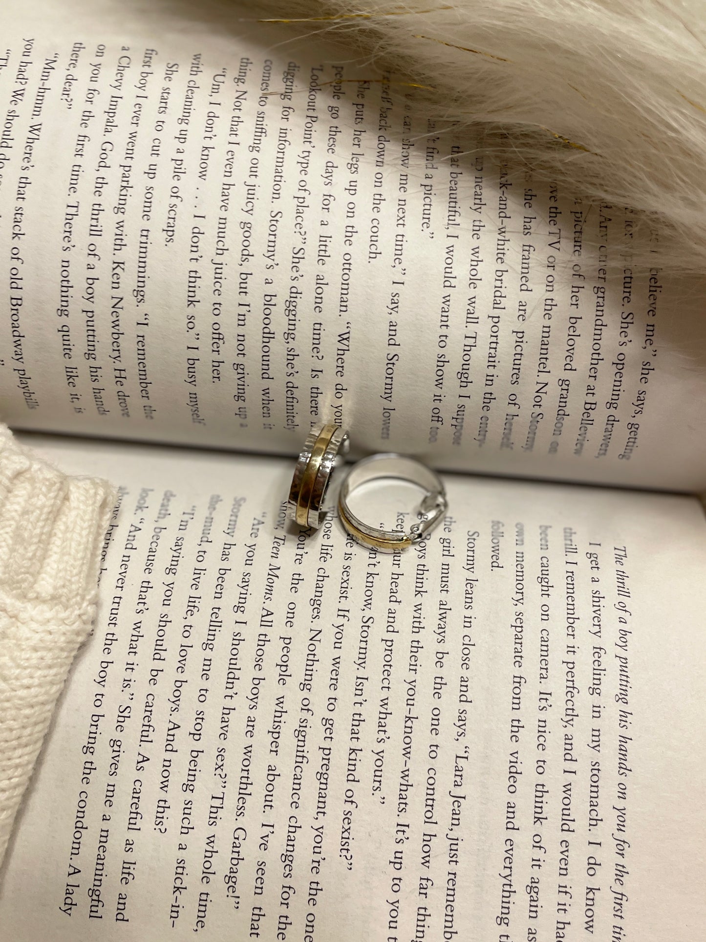 Mixed Metal Clip On Earrings | From the Rack | Grace Thrifts