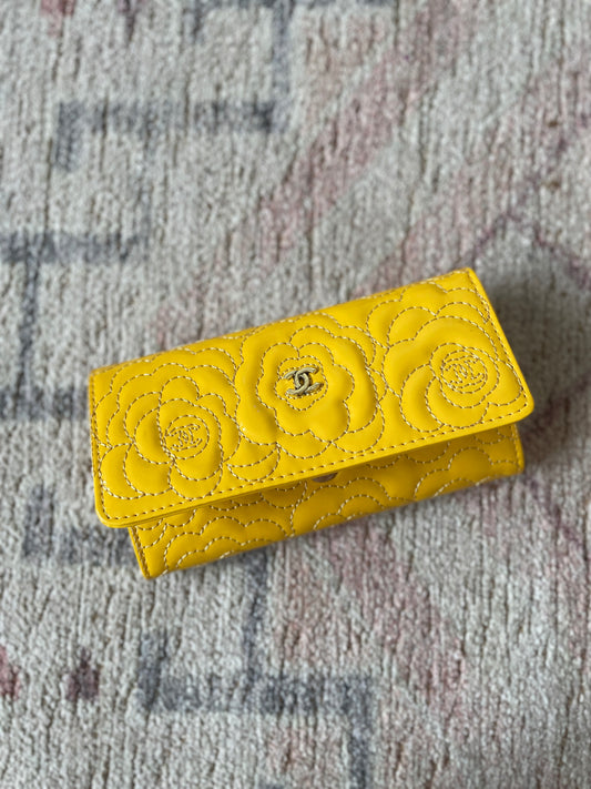 Camellia Chanel Wallet | From the Rack | Grace Thrifts