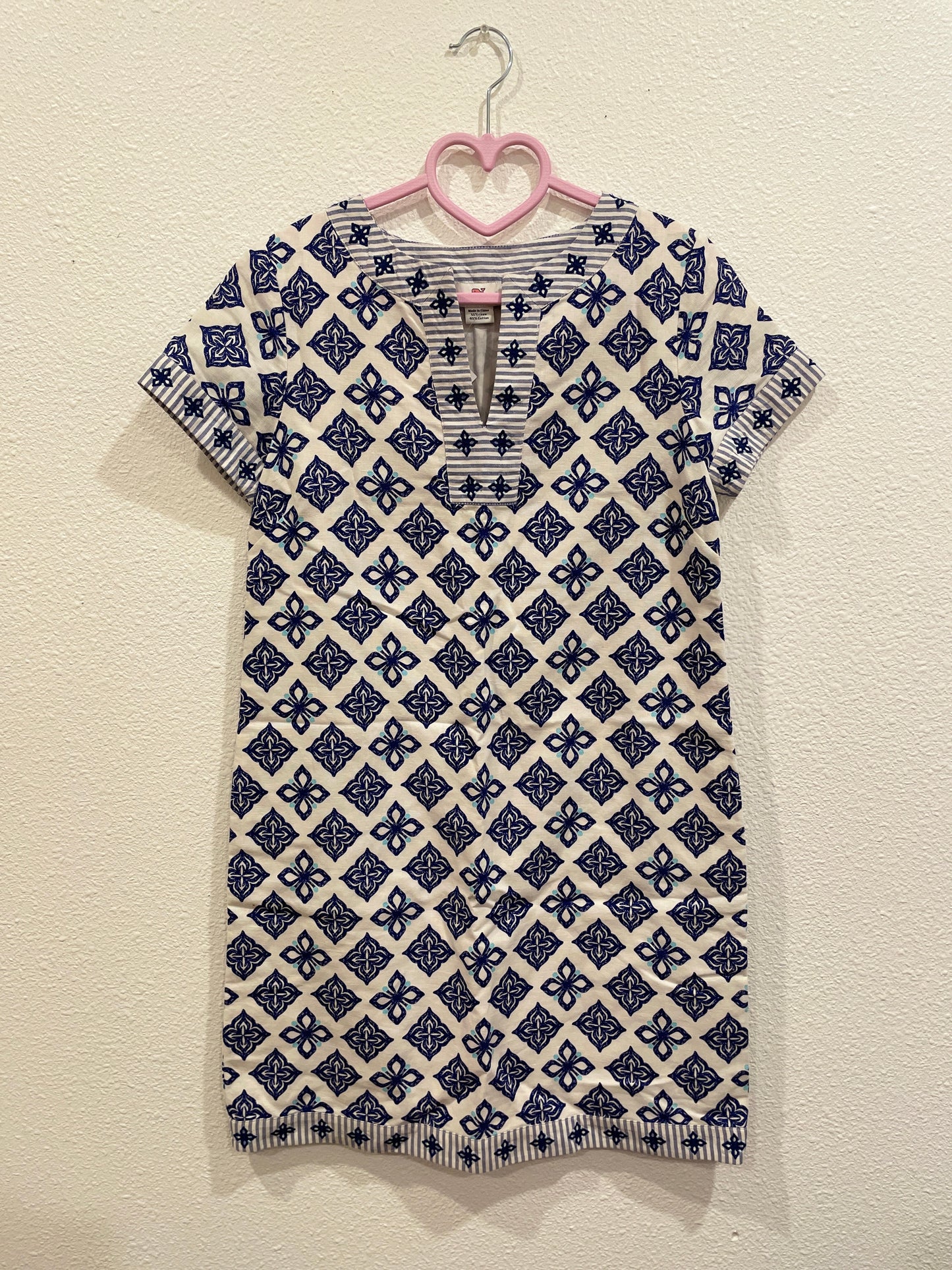Greece Tile Print Mini Dress | From the Rack | Grace Thrifts 