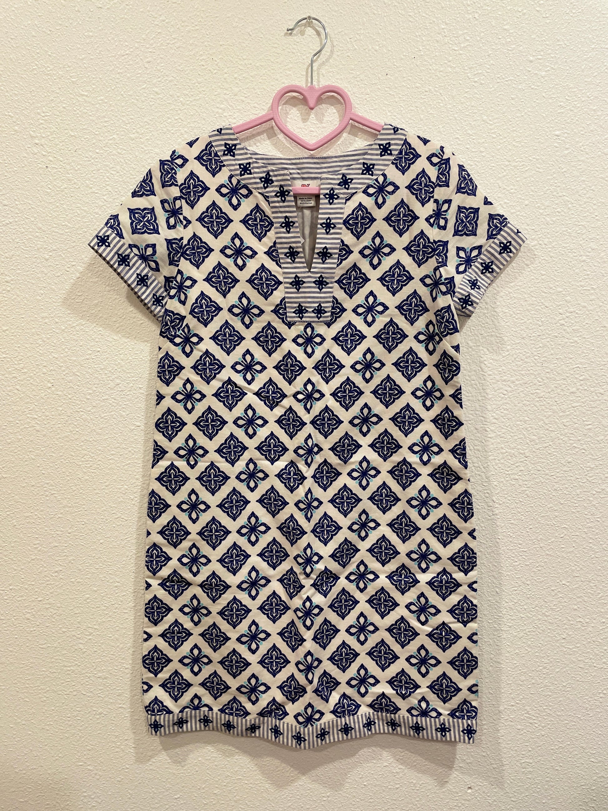 Greece Tile Print Mini Dress | From the Rack | Grace Thrifts 