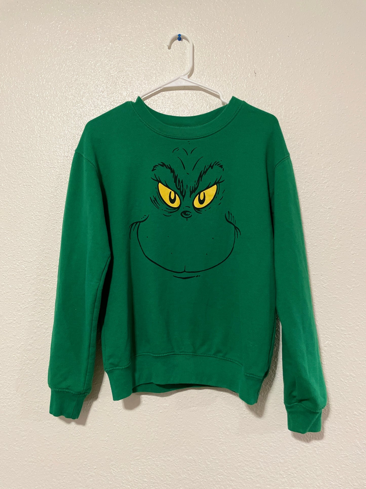 Green Grinch Crewneck | From the Rack | Grace Thrifts