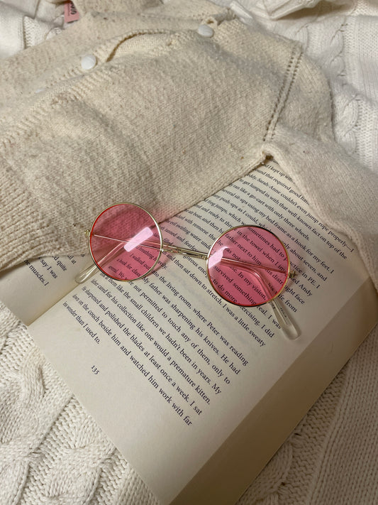 Pink Lemonade Glasses | From the Rack | Grace Thrifts