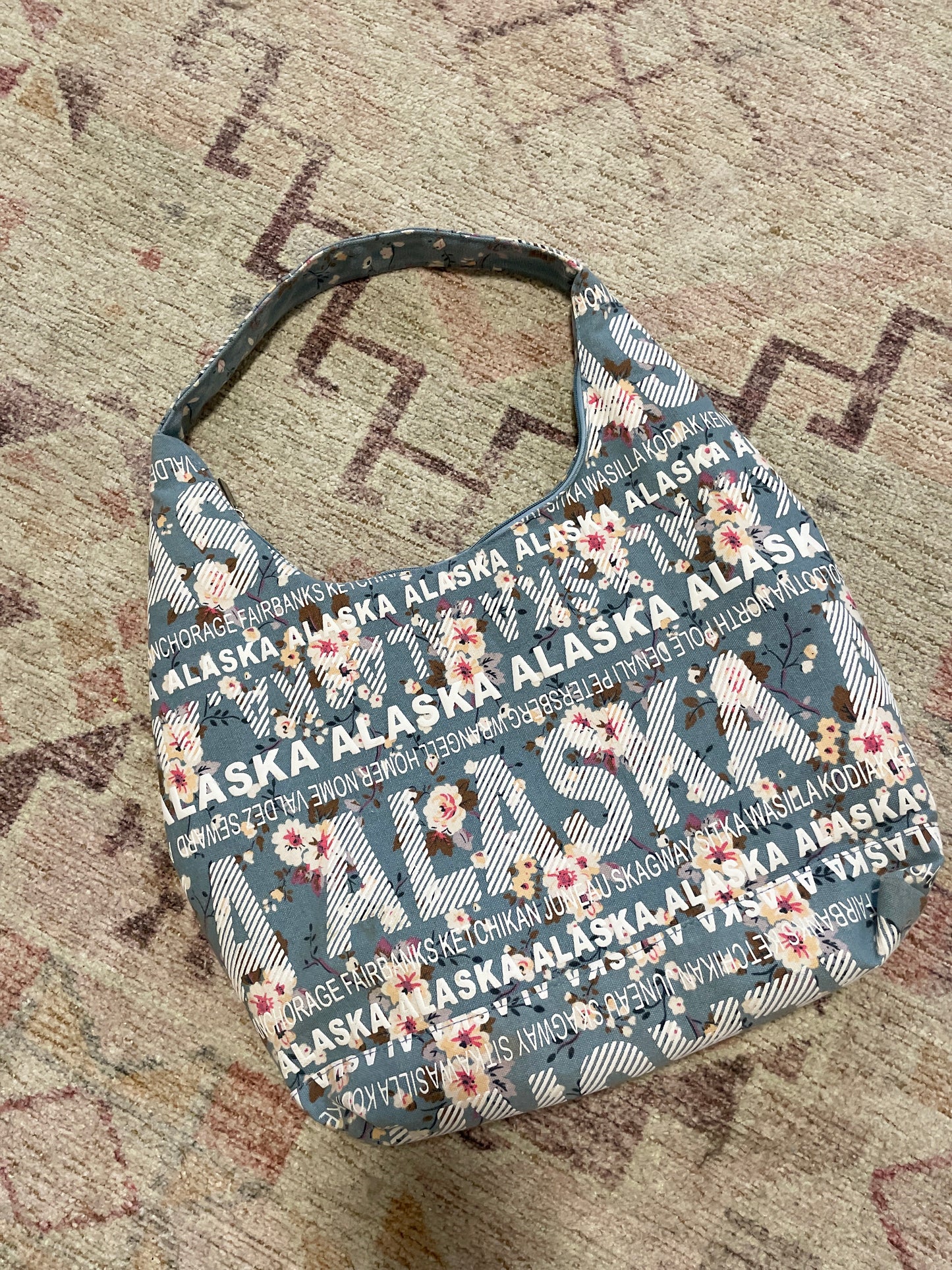 Blue Alaska Tote Bag | From the Rack | Grace Thrifts