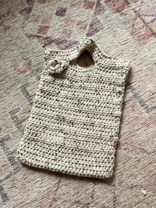 Cream Speckled Knit Bag | From the Rack | Grace Thrifts