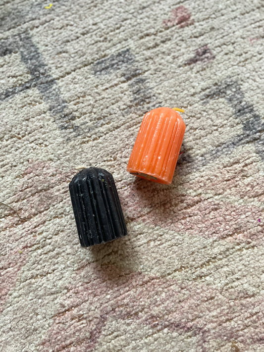 Ribbed Mini Candles | From the Rack | Grace Thrifts