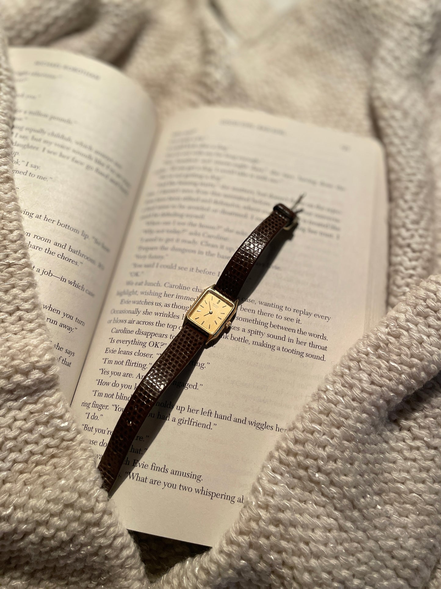 Brown Leather Watch | From the Rack | Grace Thrifts