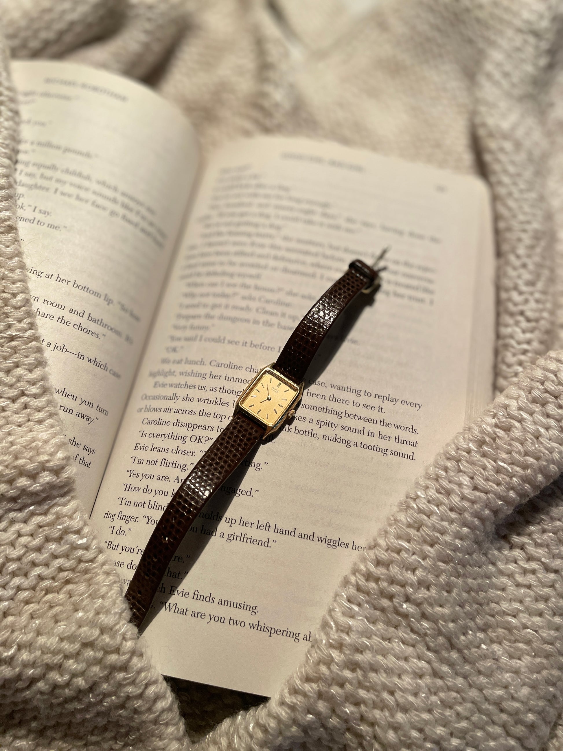 Brown Leather Watch | From the Rack | Grace Thrifts