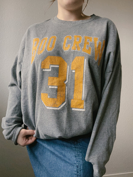 Boo Crew 31 Crewneck | From the Rack | Grace Thrifts