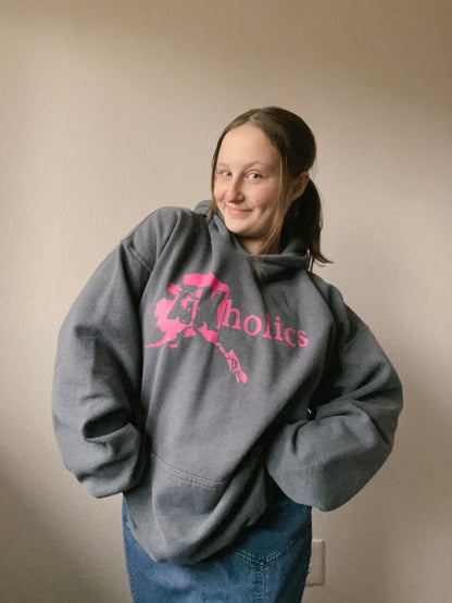 AKholics Grey Hoodie | From the Rack | Grace Thrifts