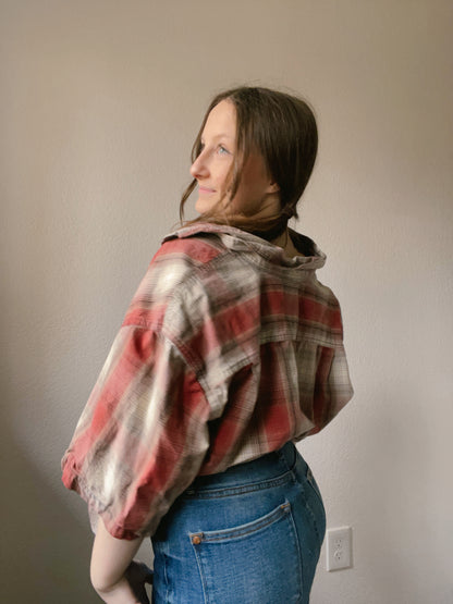 Apple Crisp Button Up Shirt | From the Rack | Grace Thrifts