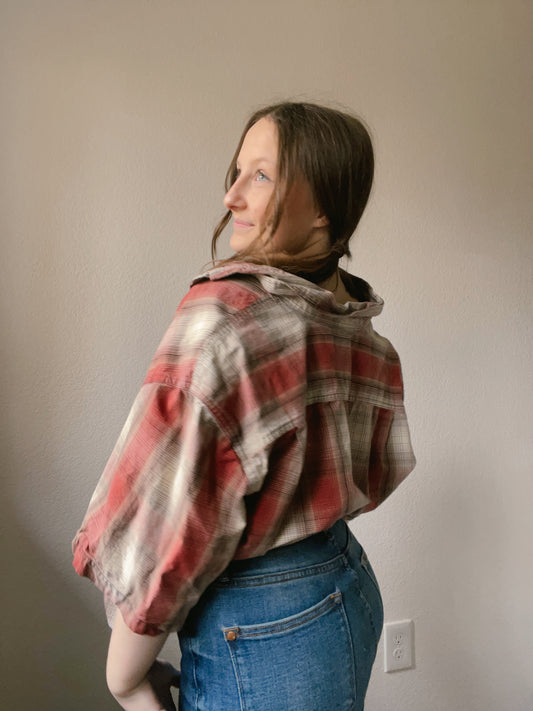 Apple Crisp Button Up Shirt | From the Rack | Grace Thrifts
